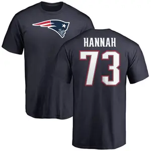 Youth John Hannah New England Patriots Midnight Mascot T-Shirt - Black