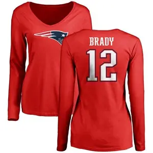 tom brady long sleeve jersey