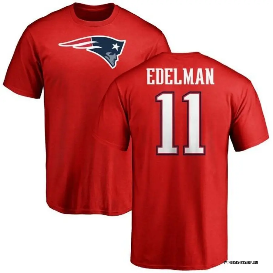 Nike Men's New England Patriots Julian Edelman #11 White Game