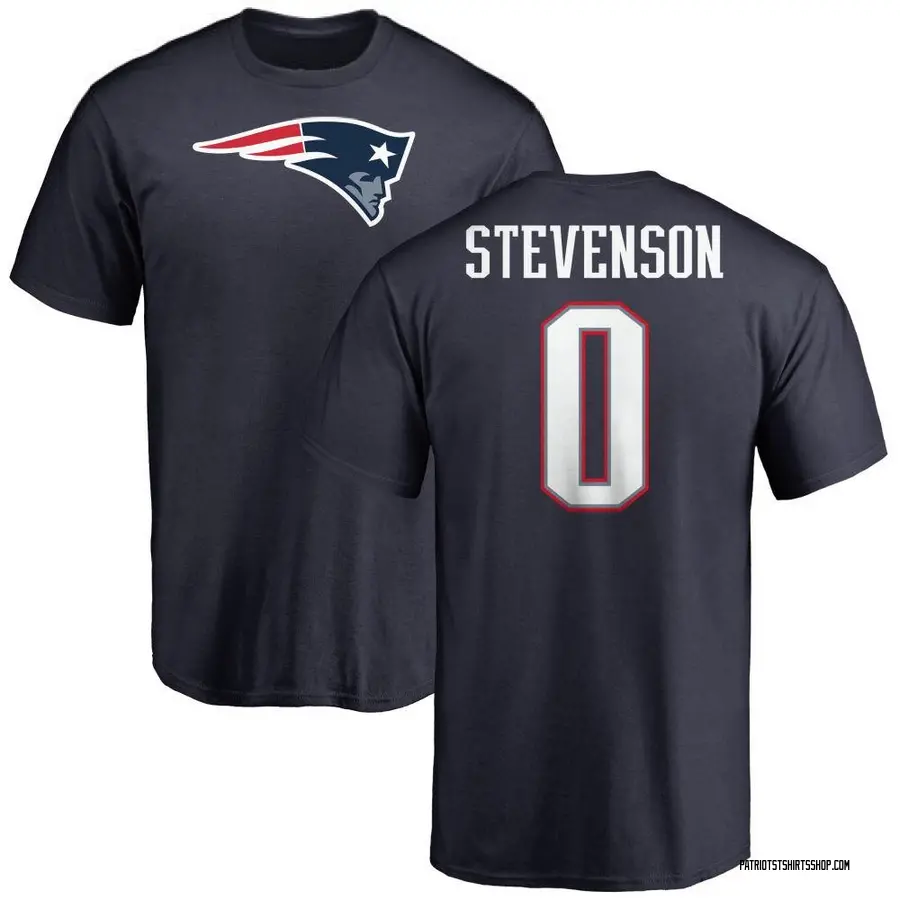 : Women's Rhamondre Stevenson Navy New England Patriots